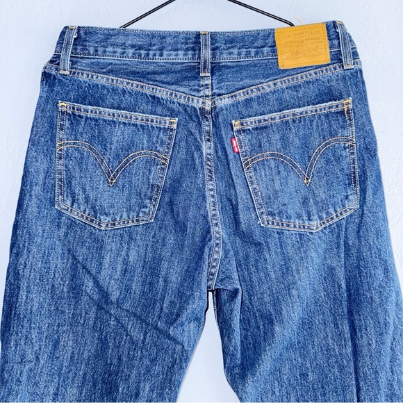 Levi’s Dad Jeans Dark Wash Size 29” - Picture 5 of 8